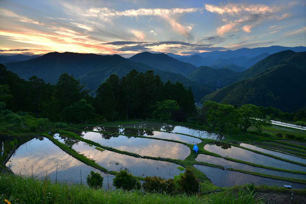 熊野の夕景