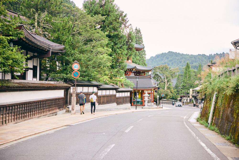 奥深い山を上っていくと、いきなり一大宗教都市が現れます。