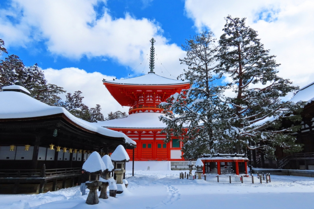 高野山・壇上伽藍（高野町）