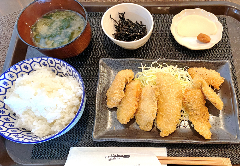 鯛フライ定食