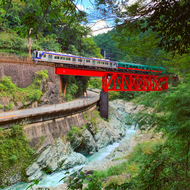 観光列車「天空」＆高野山ケーブルカー