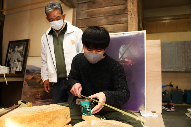 紀州へら竿づくり体験（橋本市）