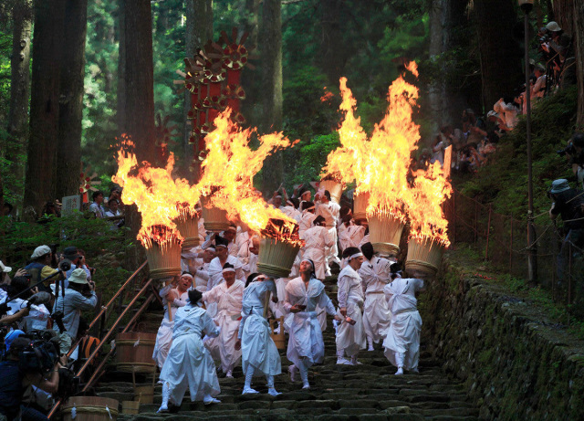 熊野那智大社 那智の扇祭り