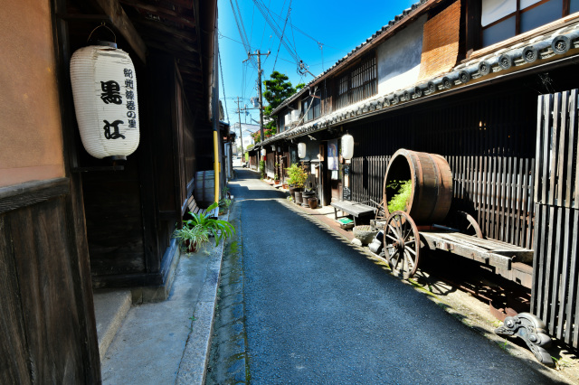 黒江の町並み