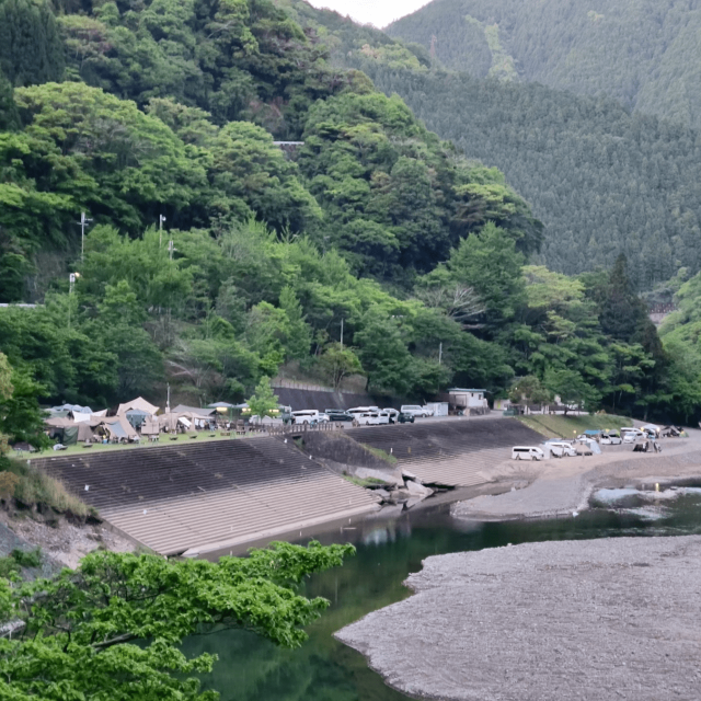 水がきれいな有田川