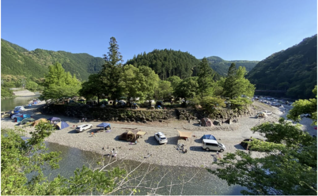 田辺川湯キャンプ場