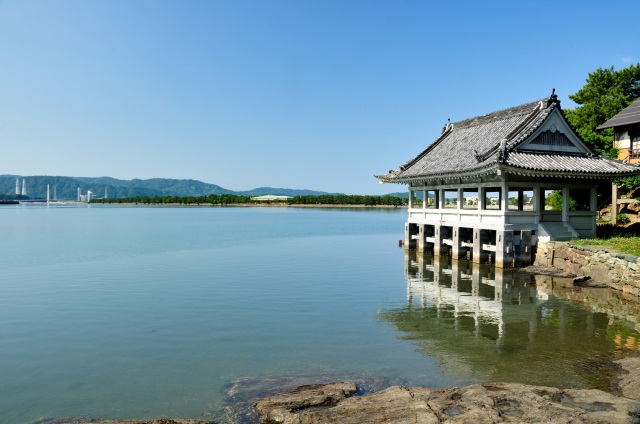 観海閣・妹背山