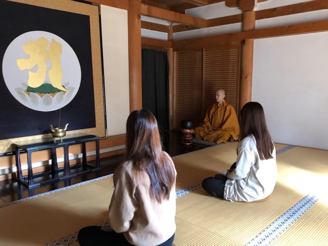 ちょっと一息　阿字観／総本山金剛峯寺阿字観道場